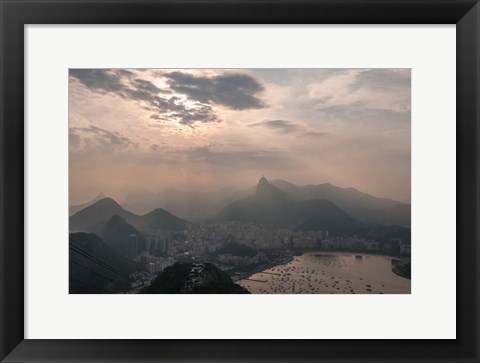 Framed Sugar Loaf, Rio de Janeiro, Brazil Print