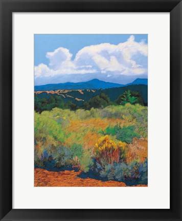 Framed Distant Hills Print