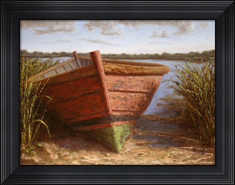 Framed Nantucket Red Print