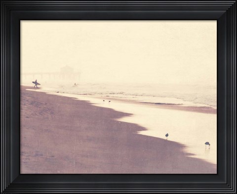 Framed October Swim Print