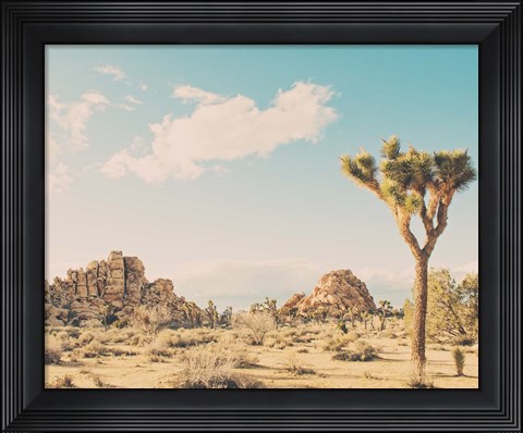 Framed Winter in the Desert No. 3 Print