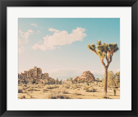 Framed Winter in the Desert No. 3 Print