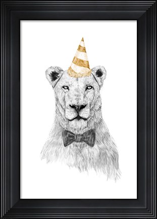 Framed Get The Party Started Print