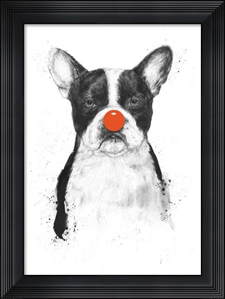 Framed I&#39;m Not Your Clown Print