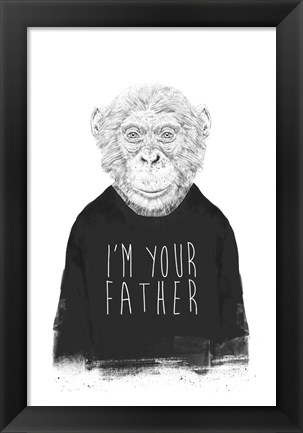 Framed I&#39;m Your Father Print