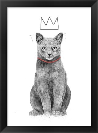 Framed King of Everything Print