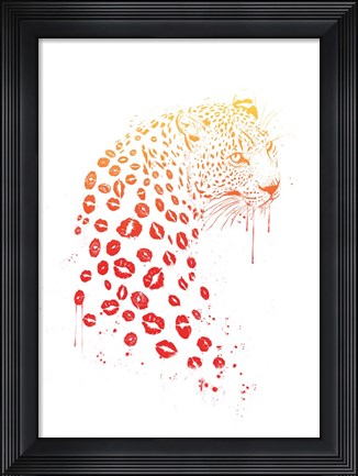 Framed Kiss Me Print