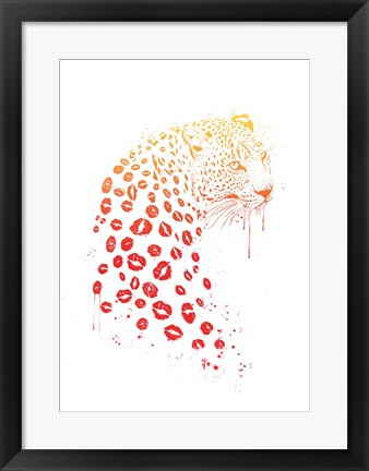 Framed Kiss Me Print