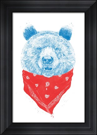Framed Wild Bear Print