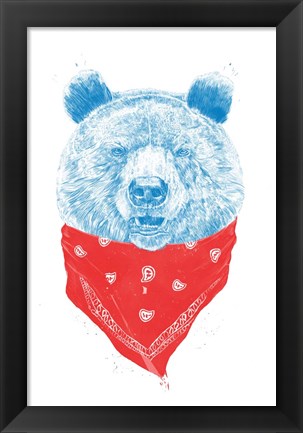 Framed Wild Bear Print