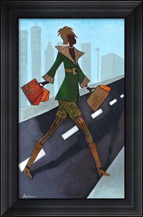 Framed Take Charge Print
