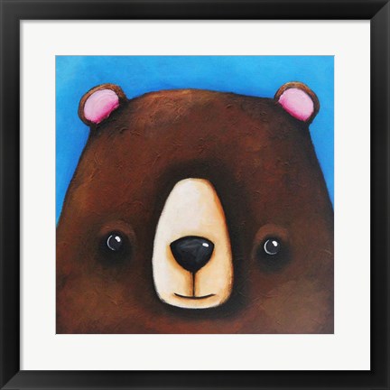 Framed Black Bear Print