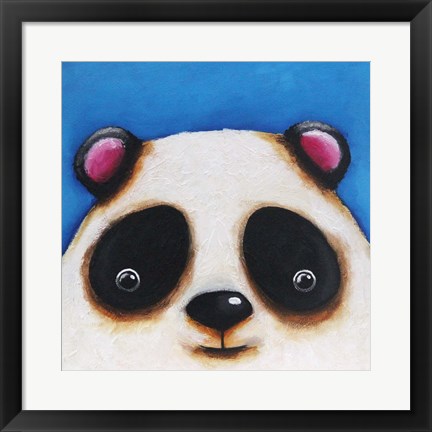 Framed Panda Bear Print