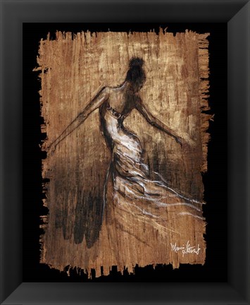 Framed Graceful Motion III Print