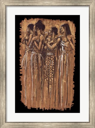 Framed Sisters in Spirit Print