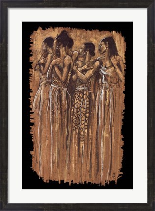 Framed Sisters in Spirit Print
