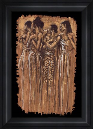 Framed Sisters in Spirit Print