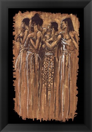 Framed Sisters in Spirit Print
