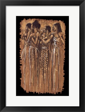 Framed Sisters in Spirit Print