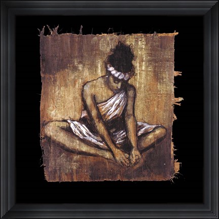 Framed Soulful Grace II Print