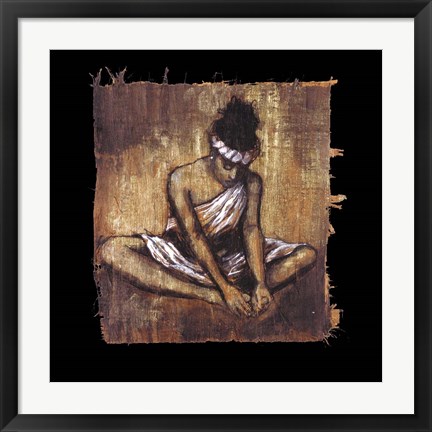 Framed Soulful Grace II Print