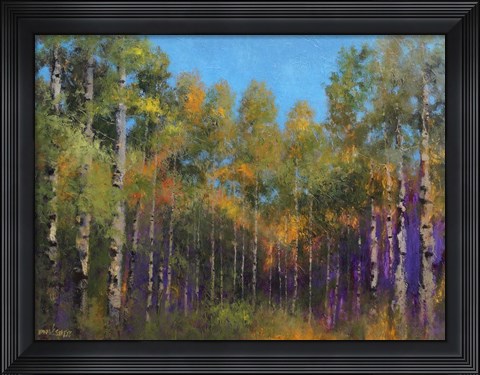 Framed Aspen Autumn Print