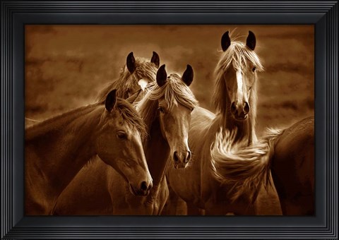 Framed Bad Girls Print