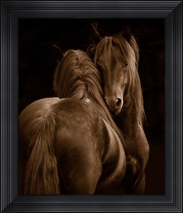 Framed Tenderness I Print
