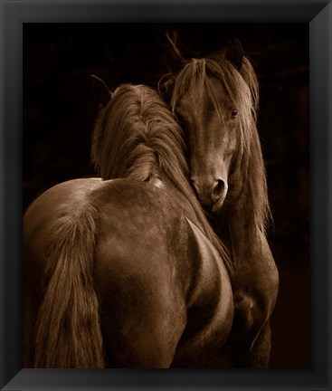 Framed Tenderness I Print