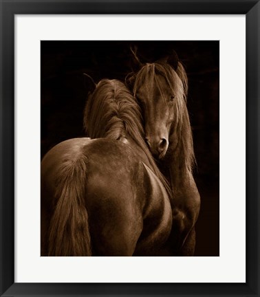 Framed Tenderness I Print