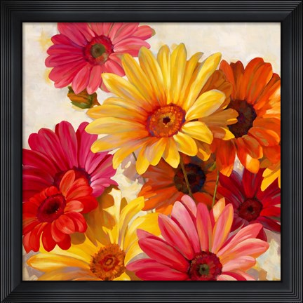 Framed Daisies for Spring Print