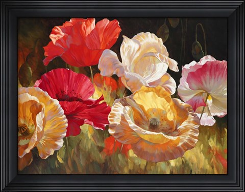Framed Poppy Celebration Print