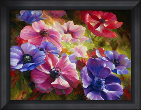 Framed Precious Jewels Print