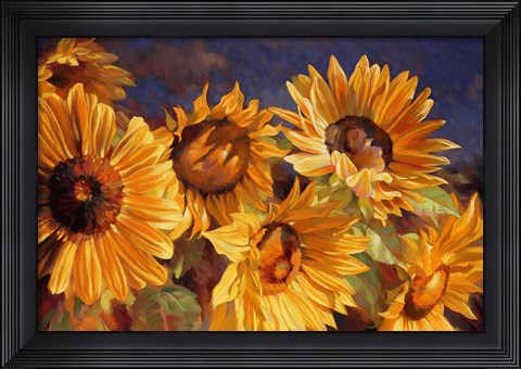 Framed Sunflower Print