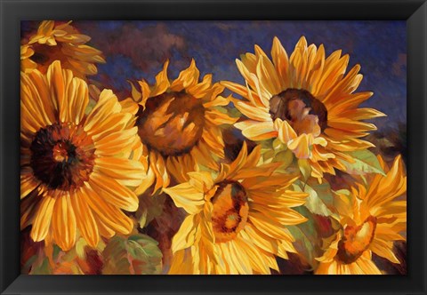Framed Sunflower Print