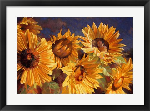 Framed Sunflower Print