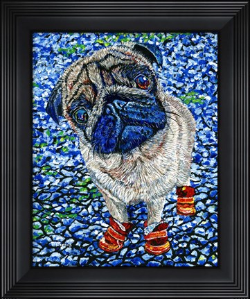 Framed Boots Print