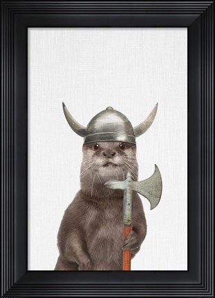 Framed Otter Print