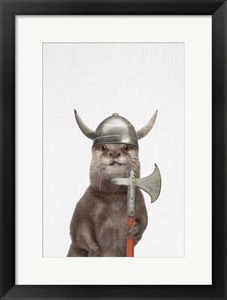 Framed Otter Print
