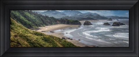 Framed Coastal Serenity Print