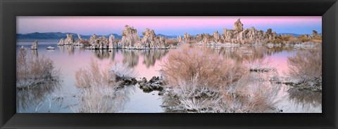 Framed Mono Lake Sunset Print