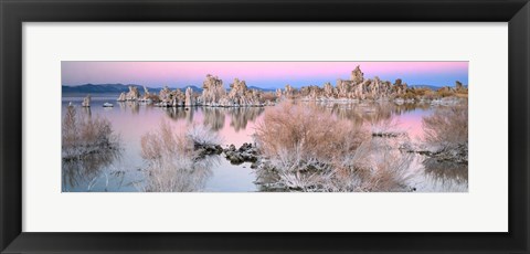 Framed Mono Lake Sunset Print