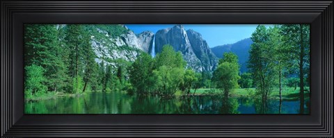 Framed Yosemite Falls &amp; Merced Print