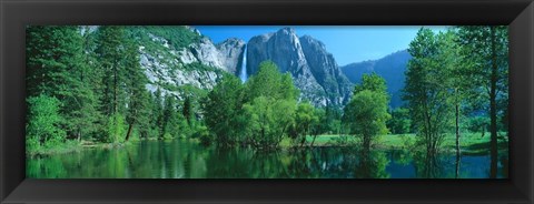 Framed Yosemite Falls &amp; Merced Print