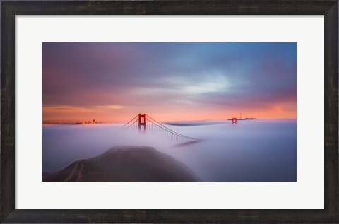 Framed Just Another Day in the Bay Print