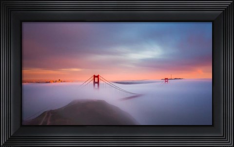 Framed Just Another Day in the Bay Print