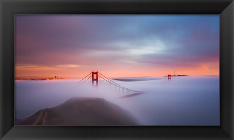 Framed Just Another Day in the Bay Print