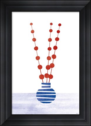 Framed Flowers Print