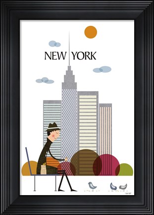 Framed New York Print