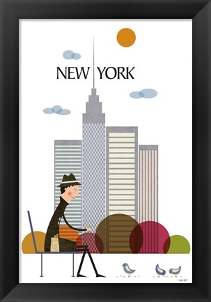 Framed New York Print